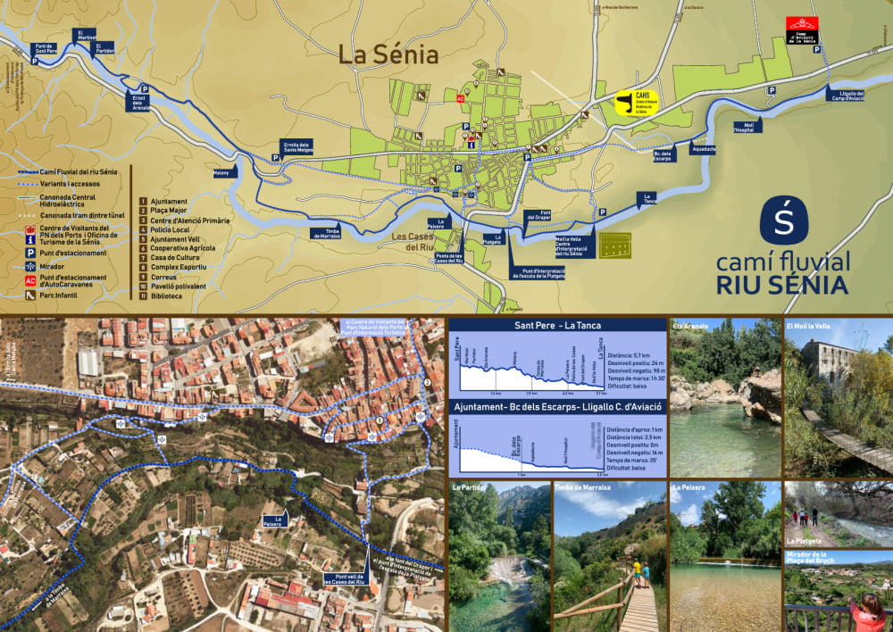 Camí fluvial riu Sénia