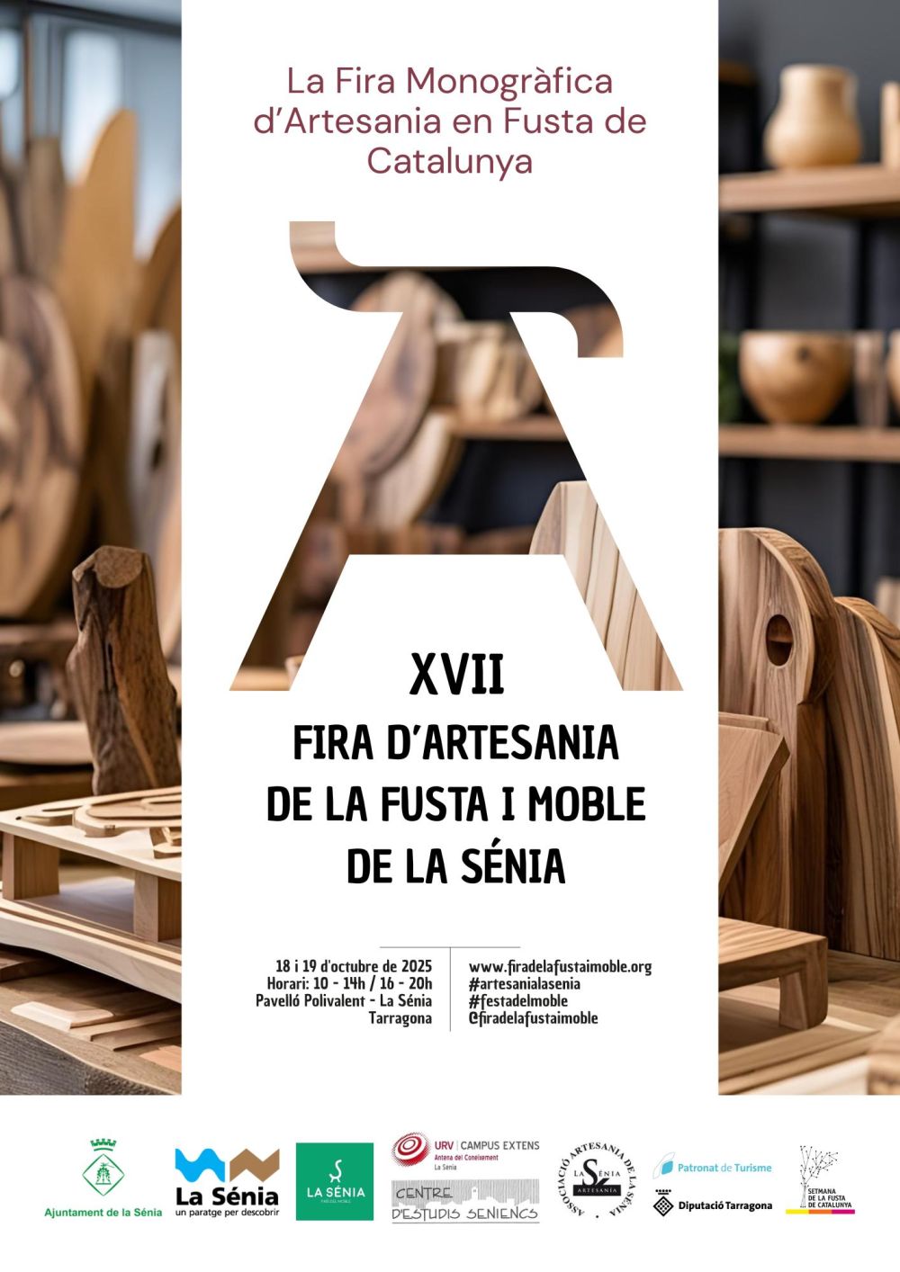 Inscriu-te a la XVII Fira d’Artesania de la Fusta i Moble de la Sénia